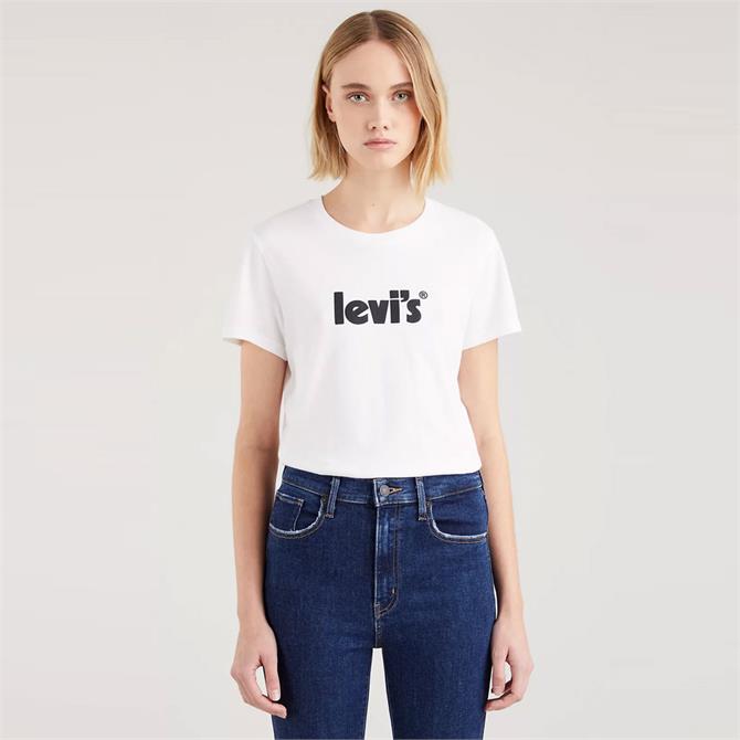 Levi's�  The Perfect Poster Logo Sugar Tee in White
